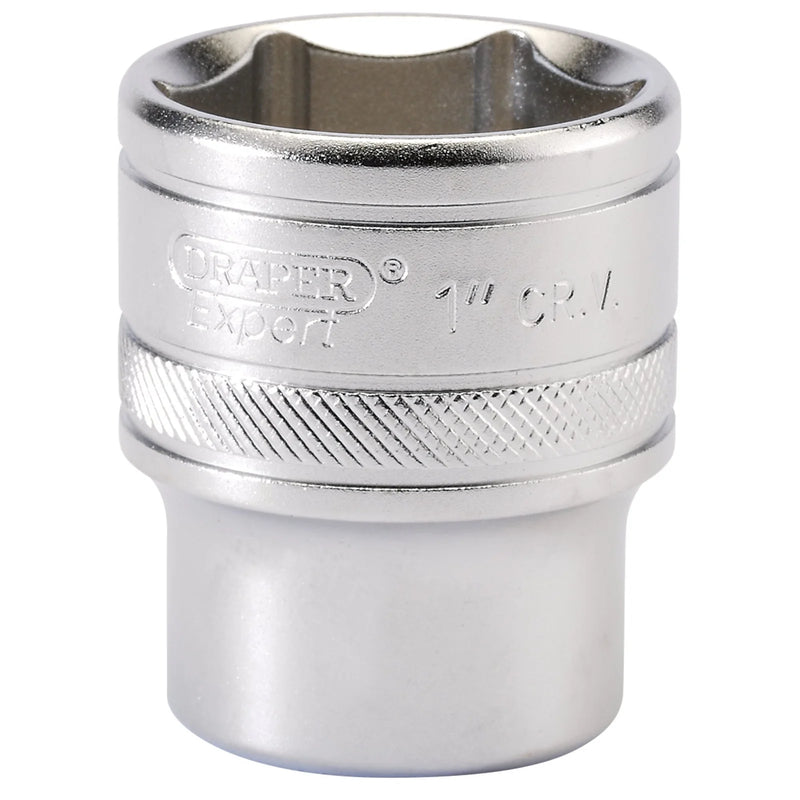Draper Expert 6 Point Imperial Socket, Sq. Dr., 1"