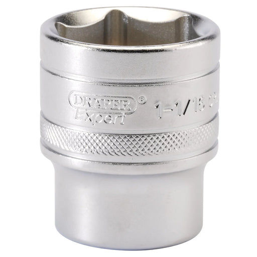 Draper Expert Socket 1/2" Sq. Dr. 1 1/16" 6 Point