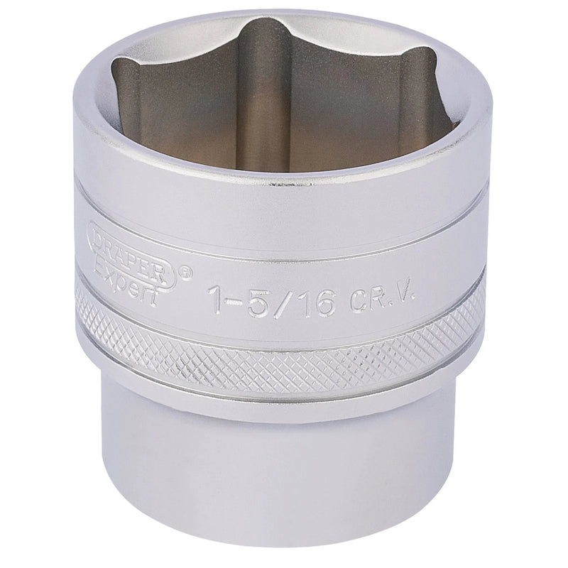Draper Expert Socket 1/2" Dr. 6 Point 1 5/16"