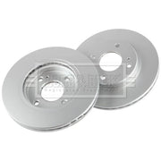 Borg & Beck 2 x Vented Front Brake Discs BBD4638