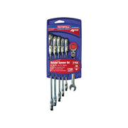 Faithfull Ratchet Combination Spanner Flex Head Set, 6 Piece - FAISPARAT6S