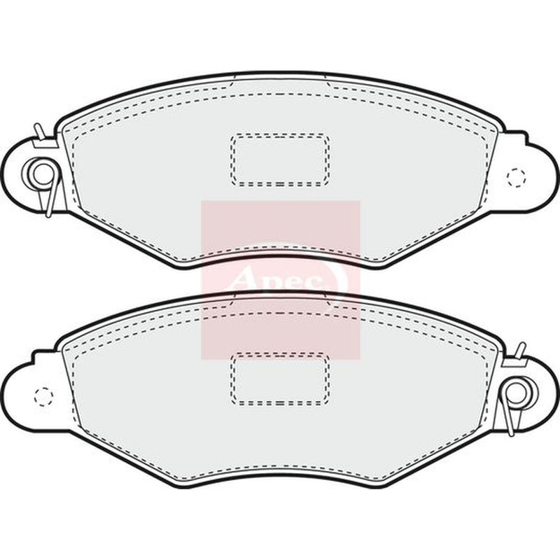 Apec Front Brake Pad Set PAD976