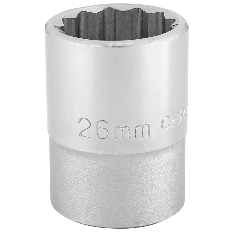Draper Expert 12 Point Socket, 3/4" Sq. Dr., Multiple Lengths
