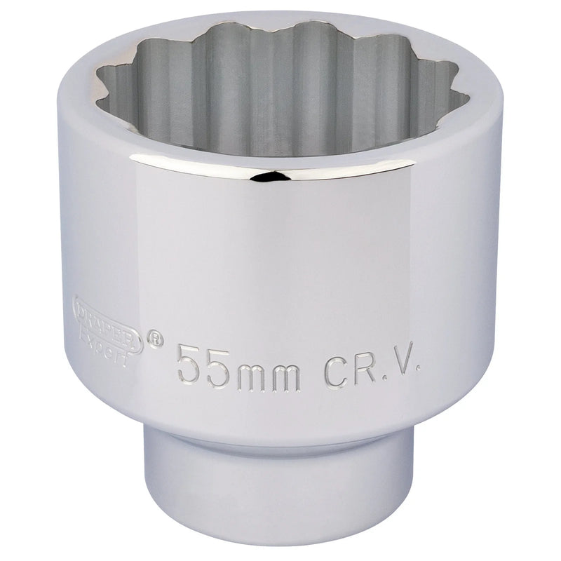 Draper Expert 12 Point Socket, 3/4" Sq. Dr., Multiple Lengths