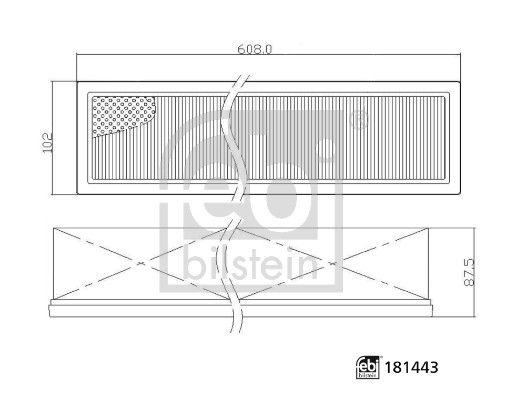 Febi Cabin Air Filter (Pollen Filter)
