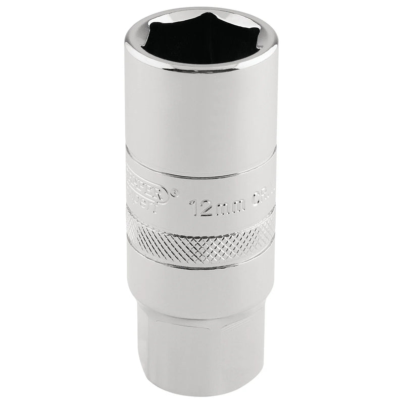 Draper Expert Spark Plug Socket 12mm 1/2" Sq. Dr. 18mm