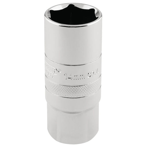 Draper Expert Spark Plug Socket 14mm 1/2" Drive 65mm Length