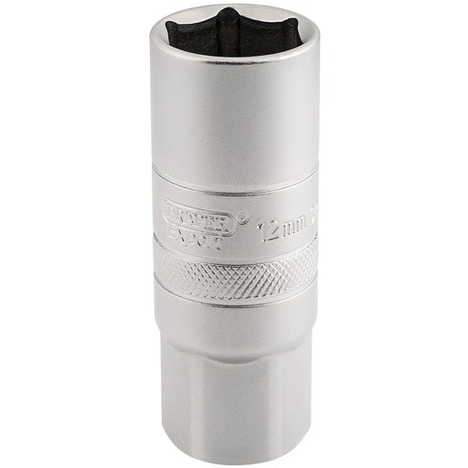 Draper Expert Spark Plug Socket 12mm 6 Point 1/2" Drive 18mm