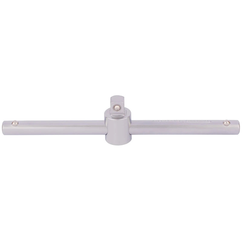 Draper Expert Satin Chrome Sliding T Bar, Square Drive