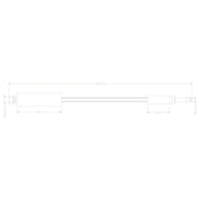 Juratek Brake Hydraulic Hose Line Rear JBH1468