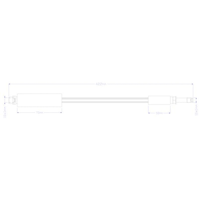 Juratek Brake Hydraulic Hose Line Rear JBH1468