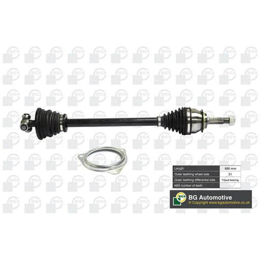 BGA CV Drive Shaft Driveshaft Front Left DS7360L