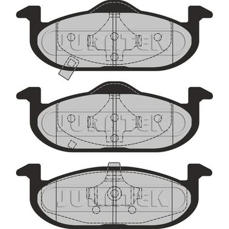 Juratek Front Brake Pad Set JCP8617