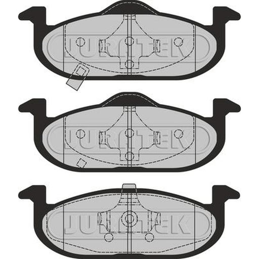 Juratek Front Brake Pad Set JCP8617