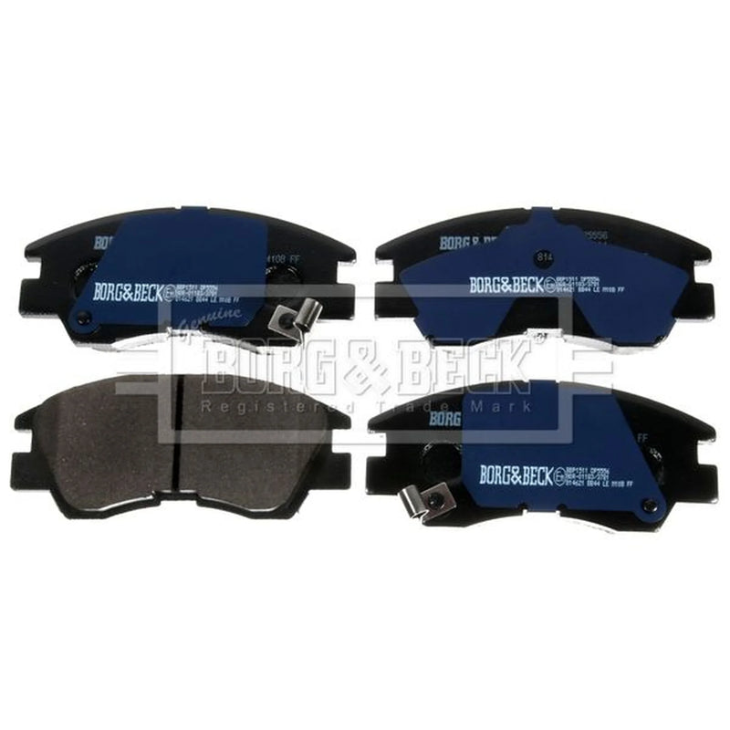 Borg & Beck 4 x Front Brake Pad Set BBP1511