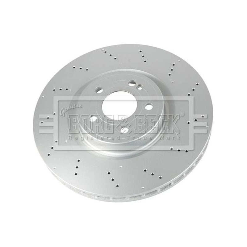 Borg & Beck 2 x Perforated/Vented Front Brake Discs BBD6291S
