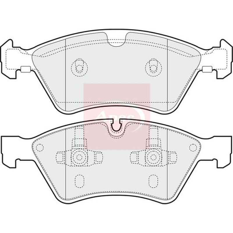Apec Front Brake Pad Set PAD1441