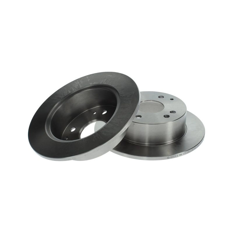 Bosch 2 x Solid Rear Brake Discs 0 986 479 504