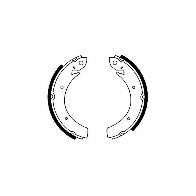 Textar Brake Shoe Set Axle Kit 91044300