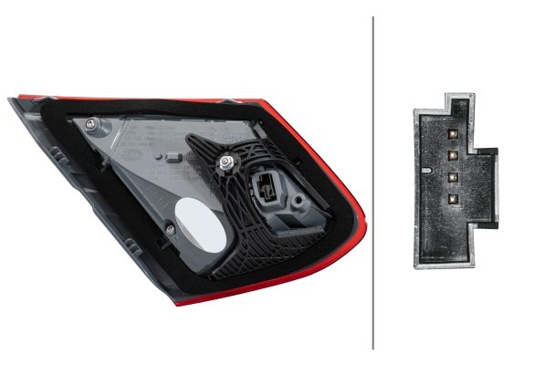 Hella 2TZ 011 787-221 Tail Light Assembly