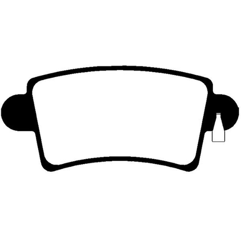 Abtex Rear Brake Pad Set PLU3848