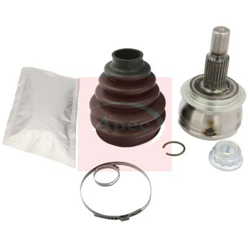 Apec CV Axle Shaft Assembly Front ACV1282