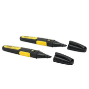 STANLEY® Hand Tools Chisel Tip Marker Black (Pack 2) - 0-47-314