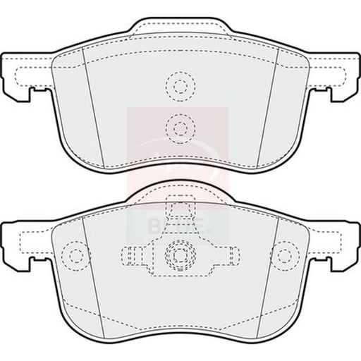 Apec Front Brake Pad Set PD3044