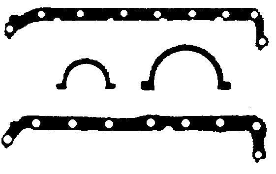 BGA Oil Sump Gasket Set Wide Thick