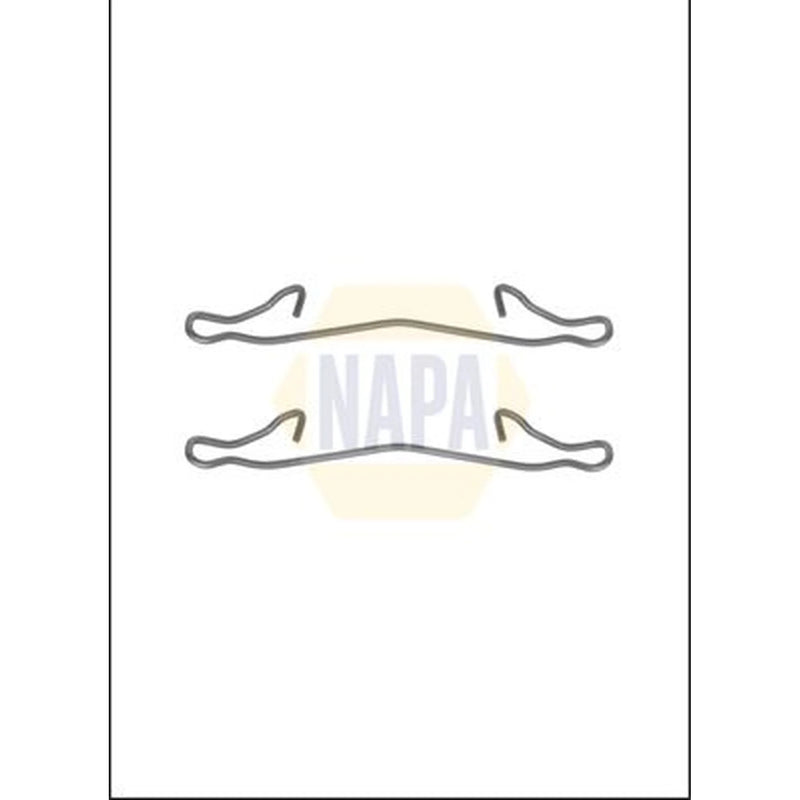 NAPA Brake Pad Accessory Fitting Kit Front NFK1361