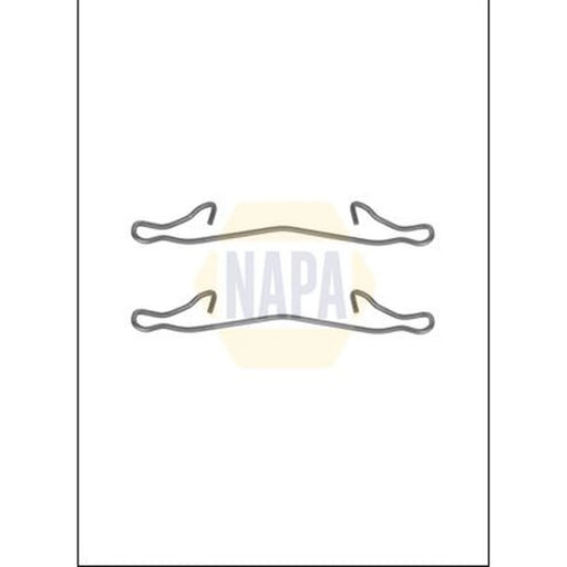 NAPA Brake Pad Accessory Fitting Kit Front NFK1361