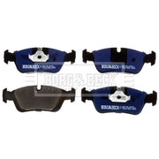 Borg & Beck 4 x Front Brake Pad Set BBP1399