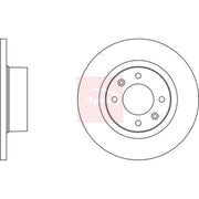 Apec 2 x Solid Rear Brake Discs DSK2097