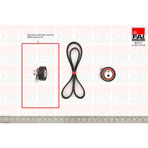FAI Timing Belt Kit with Rollers TBK76