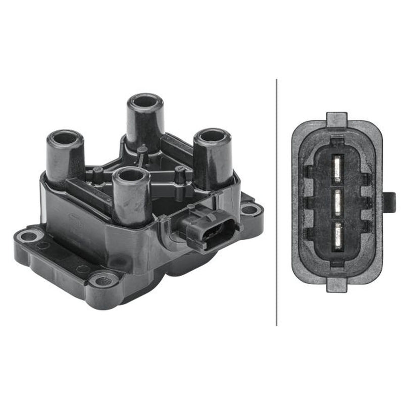 Hella Ignition Coil Pack 5DA 358 168-491