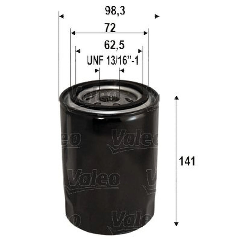 Valeo Engine Oil Filter 586112