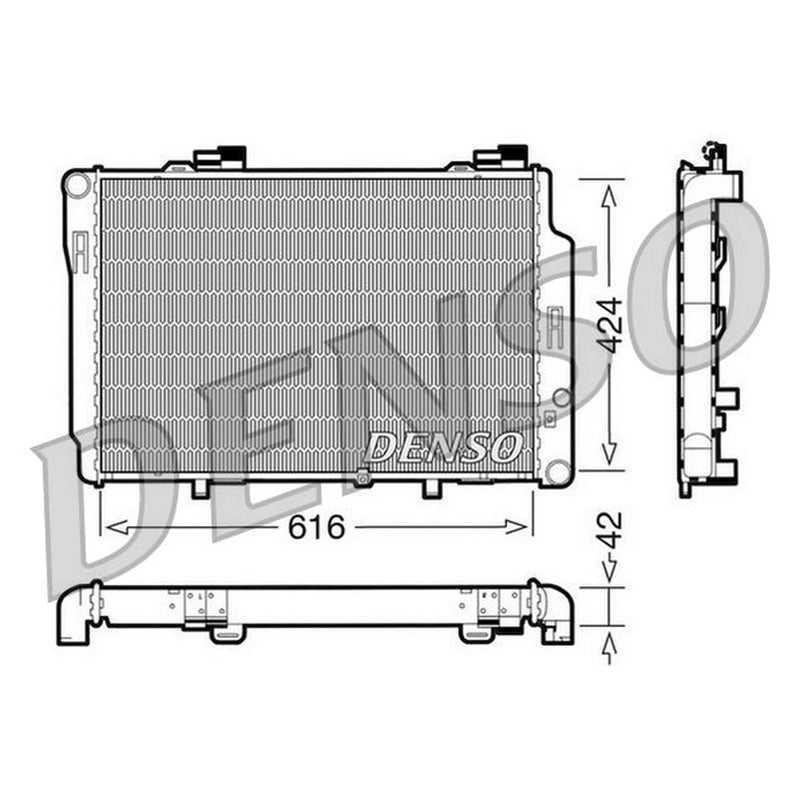 Denso Engine Radiator DRM17072