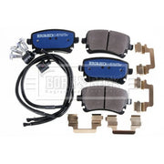 Borg & Beck 4 x Rear Brake Pad Set BBP1939