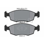 Textar Front Brake Pad Set 2532301