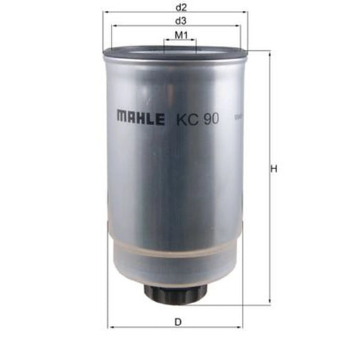 Mahle Fuel Filter Element KC 90
