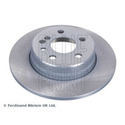 Blue Print 2 x Solid Rear Brake Discs ADU174346