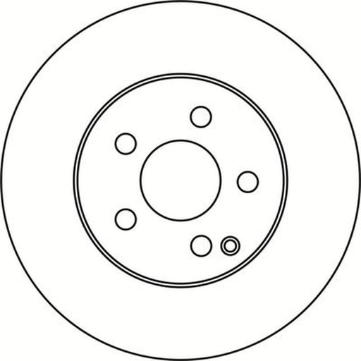 Abtex 2 x Vented Front Brake Discs BD1596V