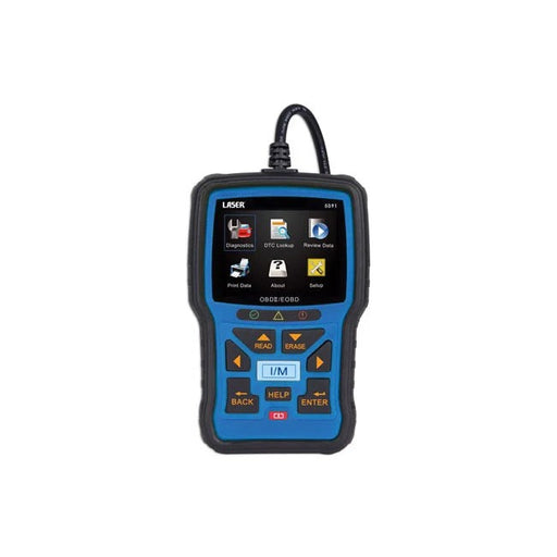 Laser Tools OBDII/EOBD Code Reader & Reset Tool - PL