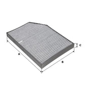 Valeo Cabin Air Filter (Pollen Filter) 701045