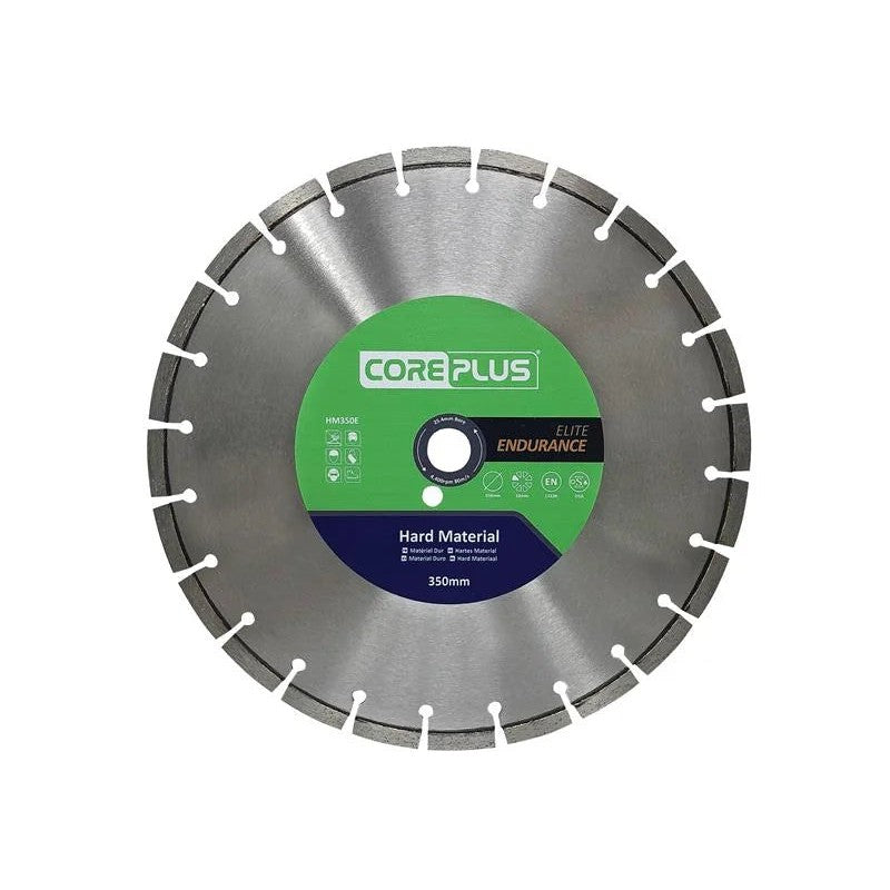 CorePlus HM350E Elite Hard Material Turbo Diamond Blade 350mm - CORDBHM350E