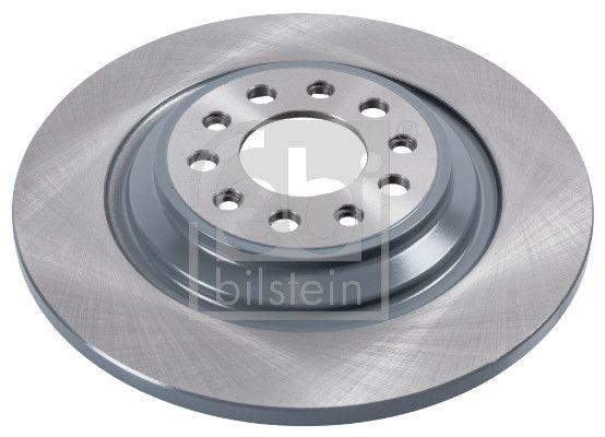 Febi 2 x Brake Disc Set Solid Rear