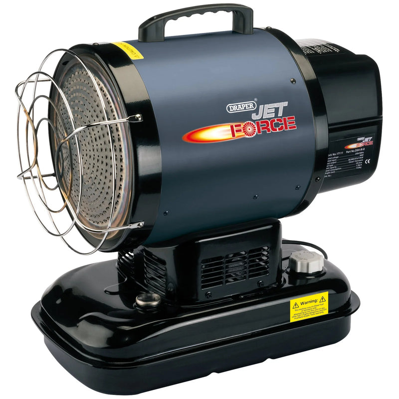 Draper Jet Force Space Heater 60,000 BTU Infrared Diesel & Kerosene