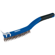 Draper Wire Scratch Brush with Scraper, 350mm
