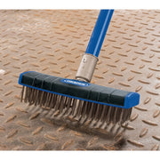 Draper Stainless Steel Bristle Scrub Brush 180mm