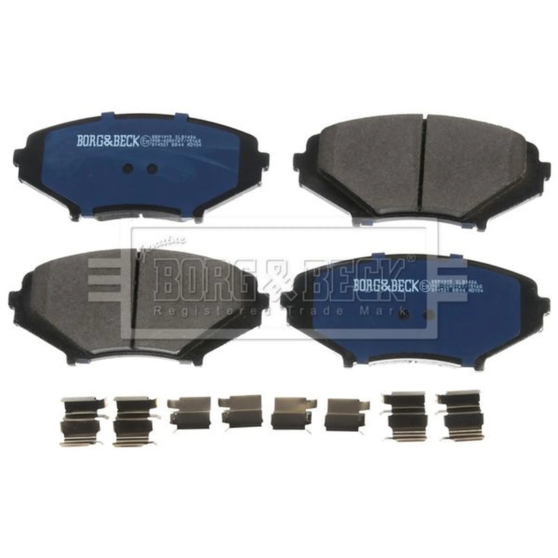 Borg & Beck 4 x Front Brake Pad Set BBP1915